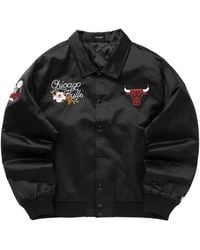 KTZ - Veste Nba À Fleurs En Satin - Lyst