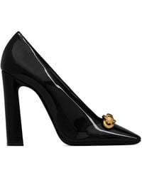 Saint Laurent - Leather Silviana Pumps 110 - Lyst