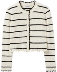 Claudie Pierlot - Cardigan A Righe - Lyst