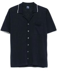 Fedeli - Contrasting-Trim Shirt - Lyst