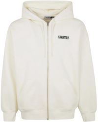 Carhartt - Felpa Con Cappuccio E Zip - Lyst