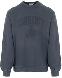 Carhartt - Logo-Print Crew-Neck Sweatshirt - Lyst