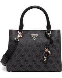Guess - Noelle 4G Monogram Charm Tote Bag - Lyst
