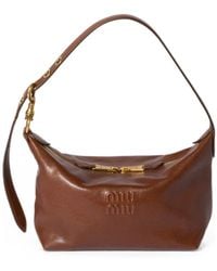 Miu Miu - Spirit Nappa Leather Bag - Lyst