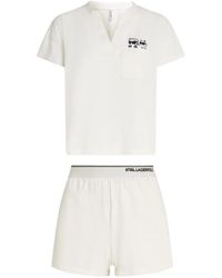 KARL LAGERFELD - Ikon Pajamas - Lyst