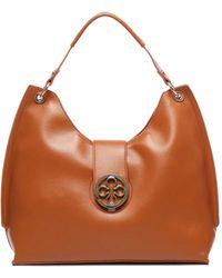 V73 - Leather Shoulder Bag - Lyst
