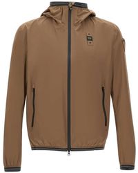 Blauer - Farrin Hooded Windbreaker Jacket - Lyst