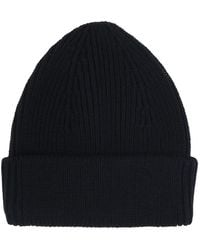 Roberto Collina - Gerippte Beanie - Lyst