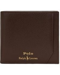 Polo Ralph Lauren - Pebble-Leather Wallet - Lyst