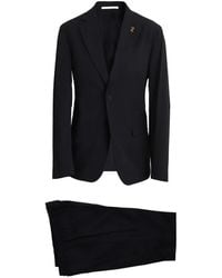 Pal Zileri - Logo-Pin Two-Piece Suit - Lyst