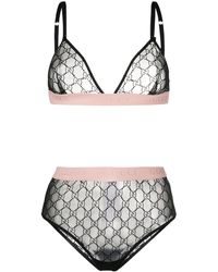 gucci bra and underwear