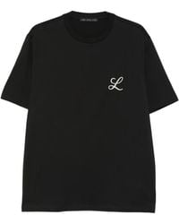 Low Brand - Embroidery Short-Sleeve T-Shirt - Lyst