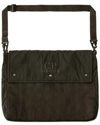 C.P. Company - Schoudertas Met Gestikt Detail - Lyst