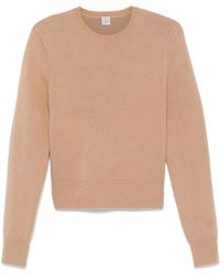 TOTEME - Maglione Crop Girocollo - Lyst