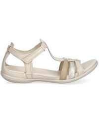 Ecco - Multi-Strap Leather Sandals - Lyst