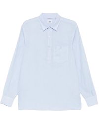 Aspesi - Half-Button Shirt - Lyst