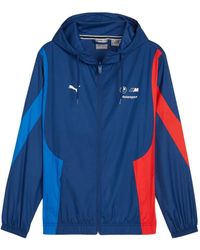 PUMA - X Bmw M Motorsport Giacca Sportiva Con Design Color-Block - Lyst