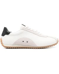 Sandro - Leren Sneakers - Lyst