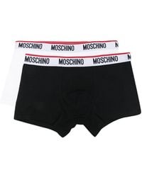 Moschino - Logo Waistband Boxer Sets - Lyst