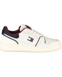 Tommy Hilfiger - Panelled Perforated-Detail Sneakers - Lyst