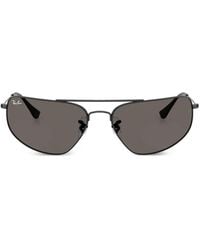 Ray-Ban - Rectangle-Frame Sunglasses - Lyst
