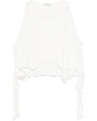 Dorothee Schumacher - Ruffle-Detail Tank Top - Lyst
