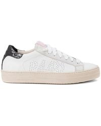 P448 - John Lowtop Perforated Sneakers - Lyst