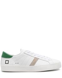 Date - Hill Low Leather Sneakers - Lyst
