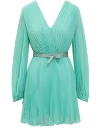 Max Mara - プリーツ ミニドレス - Lyst