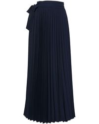P.A.R.O.S.H. - Wrap-around Pleated Skirt - Lyst