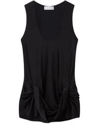 Stella McCartney - Draped Knot-Detail Top - Lyst