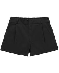 Malbon Golf - Solene Pleated Shorts - Lyst