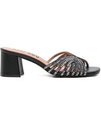 Bibi Lou - Serabi Crystal-Embellished Caged Sandals - Lyst