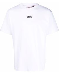 Gcds - T-shirts And Polos White - Lyst