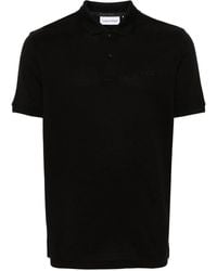 Calvin Klein - Logo-Patch Cotton Polo Shirt - Lyst