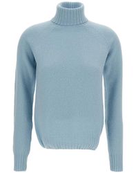 Drumohr - Roll-Neck Raglan-Sleeved Sweater - Lyst