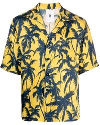 PT Torino - Palm Tree-print Shirt - Lyst