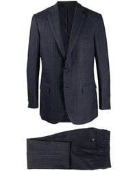 Brioni - Einreihiger Anzug mit Nadelstreifen - Lyst