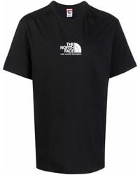 The North Face - Logo-Print Short-Sleeved T-Shirt - Lyst