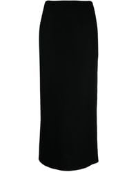Yohji Yamamoto - Falda de tubo con cintura alta - Lyst