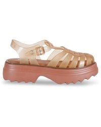 Melissa - Cage Platform Sandals - Lyst