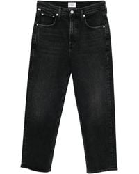 Citizens of Humanity - Delfina High-Rise Straight Jeans - Lyst