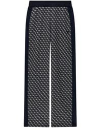 Guess - Pantaloni A Gamba Ampia Con Logo - Lyst