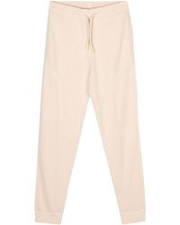 BOSS - Tapered Cotton Track Pants - Lyst