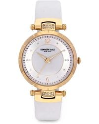 Kenneth Cole - Montre À Ornements En Cristal Mm - Lyst