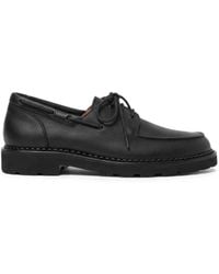SCAROSSO - Arthur Leather Boat Shoes - Lyst
