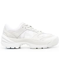 KENZO - Multi-Panel Lace-Up Sneakers - Lyst