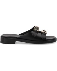 Frau - Double-Strap Buckle Sandals - Lyst