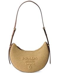 Prada - Bolso De Hombro Arqué Pequeño - Lyst