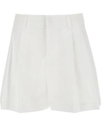 FEDERICA TOSI - Pleat-Detail Shorts - Lyst